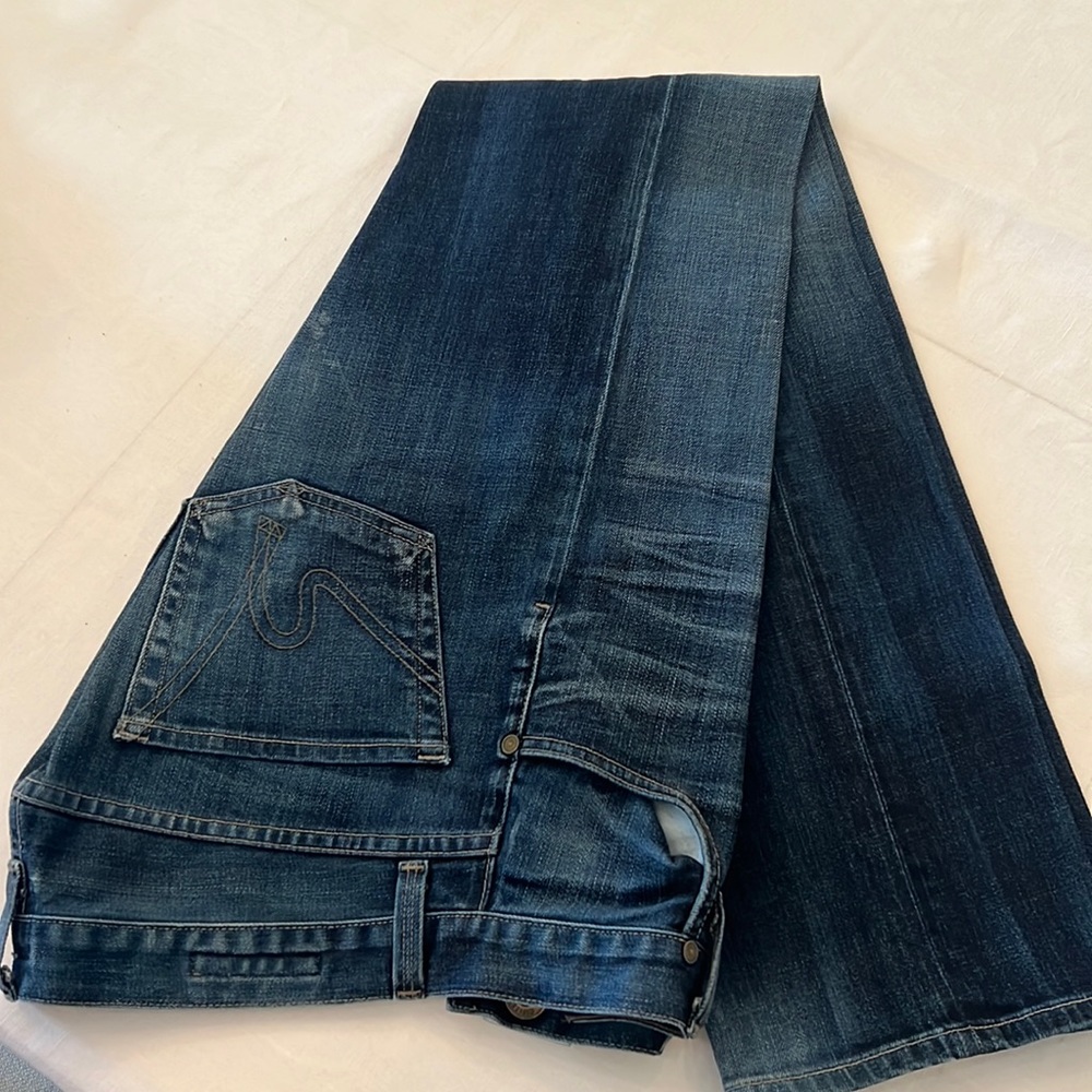 Citizens of humanity, straight leg boot, cut size 30